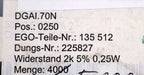 Bild des Artikels VITROHM-800x-SMD-Widerstand-2kΩ-RC1206-2000-Ohm-Model-502