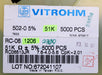 Bild des Artikels VITROHM-1000x-SMD-Widerstand-51kΩ-RC-06-1206-51000-Ohm-Model-502