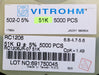 Bild des Artikels VITROHM-2500x-SMD-Widerstand-51kΩ-RC-06-1206-51000-Ohm-Model-502