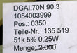 Bild des Artikels VITROHM-2500x-SMD-Widerstand-51kΩ-RC-06-1206-51000-Ohm-Model-502