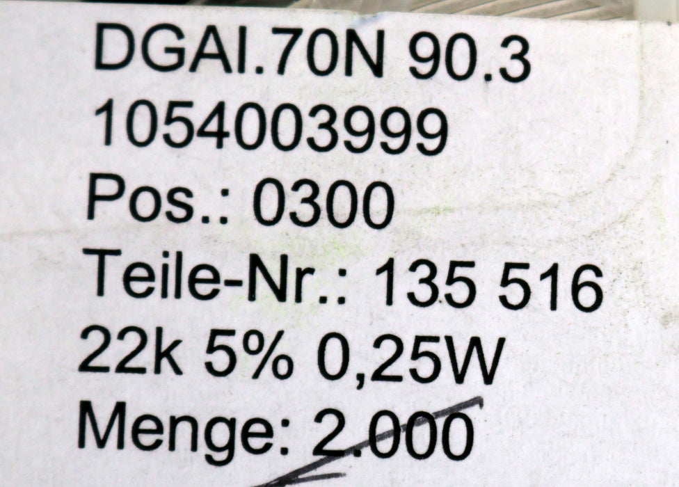 Bild des Artikels VITROHM-3000x-SMD-Widerstand-22kΩ-RC1206-22000-Ohm-Model-502