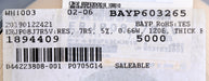 Bild des Artikels 3500x-SMD-Widerstand-7,5Ω-1206-7,5-Ohm-Model-ERJP08J7R5V-7"-reel-with-3500-units