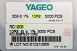 Bild des Artikels YAGEO-3000x-SMD-Widerstand-10,2Ω-1206-10,2-Ohm-Model-502-0-RC1206FR-07
