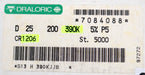 Bild des Artikels DRALORIC-1000x-SMD-Widerstand-390kΩ-S13-H-390KJJB-390000-Ohm-Model-CR1206