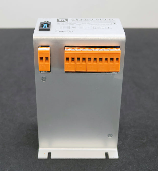 Bild des Artikels MICHAL-RIEDEL-Transformator-RDRKS-15-K-Pri:-380-400-420VAC-Sek:-24VDC-15A