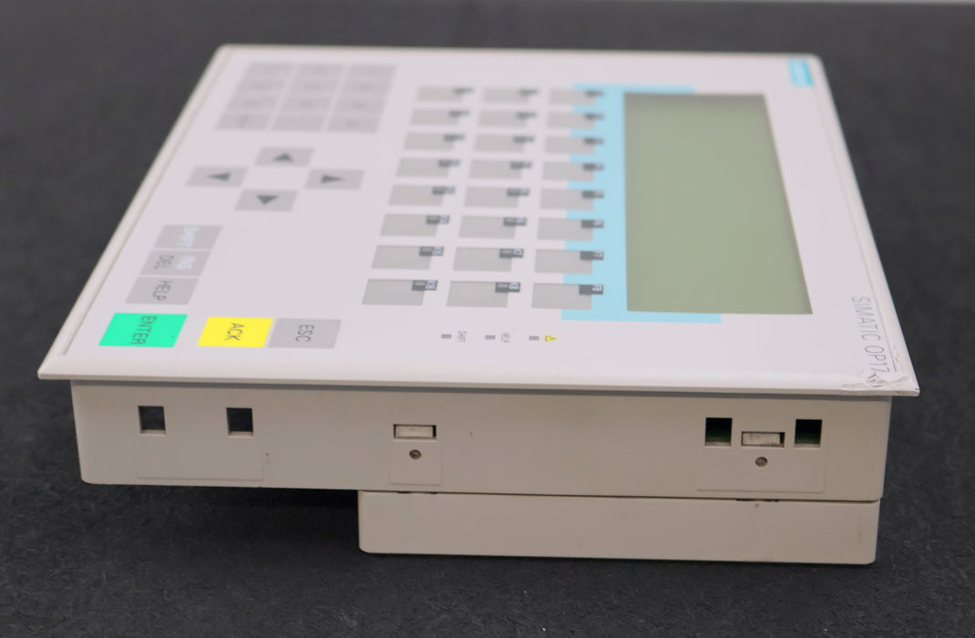 Bild des Artikels SIEMENS-SIMATIC-OP17-Operator-Panel-OP-17-DP-6AV3617-1JC20-0AX1-gebraucht