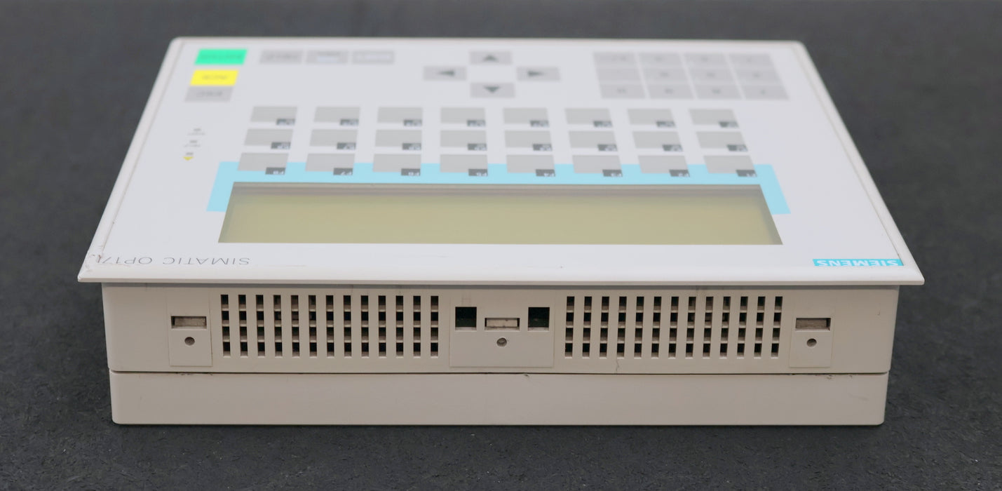 Bild des Artikels SIEMENS-SIMATIC-OP17-Operator-Panel-OP-17-DP-6AV3617-1JC20-0AX1-gebraucht