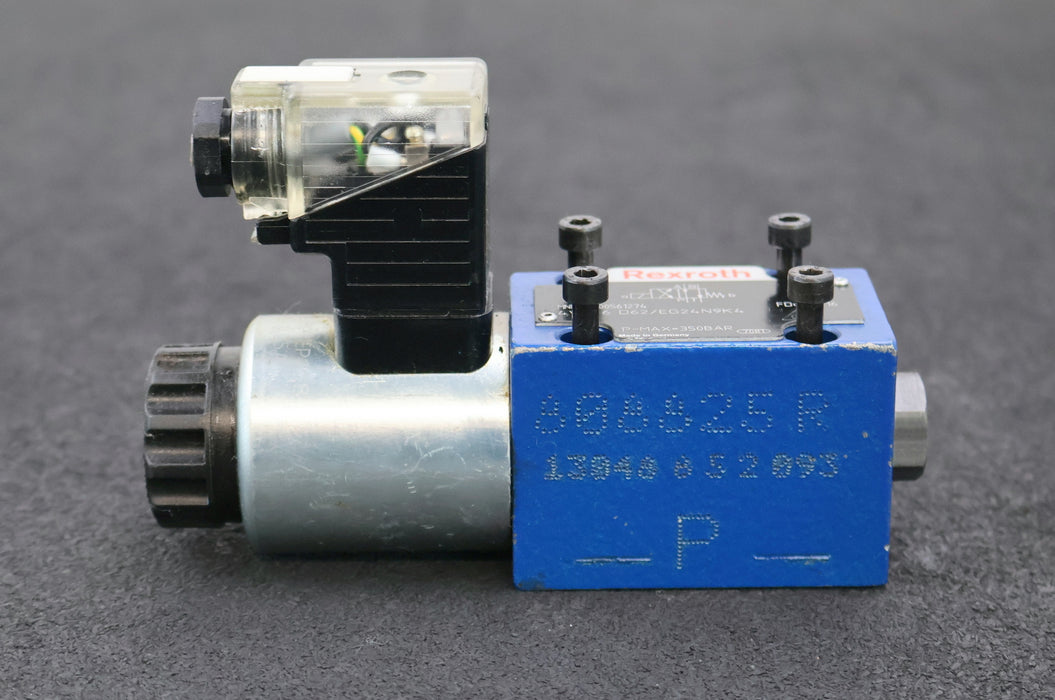 Bild des Artikels REXROTH-Wegeventil-4WE6D62/EG24N9K4-MNR:-R900561274-Pmax.-350bar-gebraucht