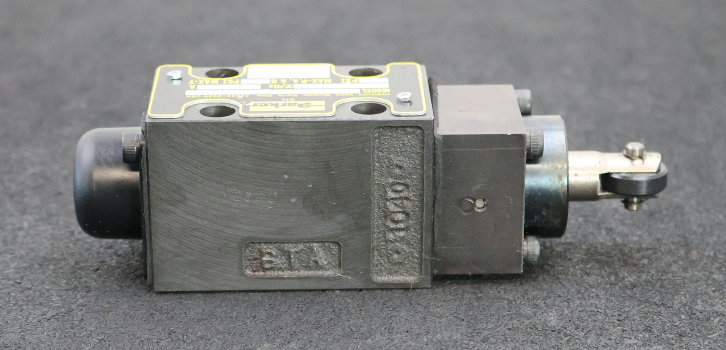 Bild des Artikels PARKER-Nockenbetriebenes-Richtventil-D1VC2BNP05-max.-5000psi-/-345bar-gebraucht