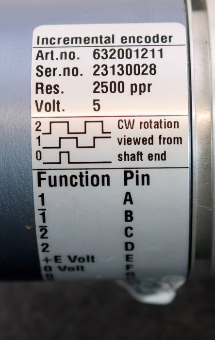 Bild des Artikels BALDOR-A.S.R.-SERVOTRON-Servo-Motor-SD-12-20-A1-9-26-701-max.-2000rpm-0,62Nm/A