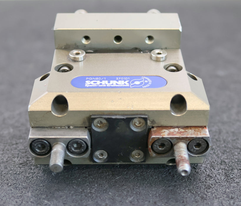Bild des Artikels SCHUNK-Universalgreifer-PGN80/1-370101-mit-ZPR-PGN80-308418-gebraucht