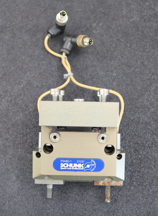 Bild des Artikels SCHUNK-Universalgreifer-PGN80/1-370101-mit-ZPR-PGN80-308418-gebraucht