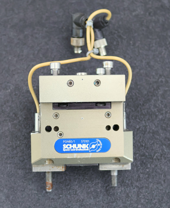 Bild des Artikels SCHUNK-Universalgreifer-PGN80/1-370101-mit-ZPR-PGN80-308418-gebraucht