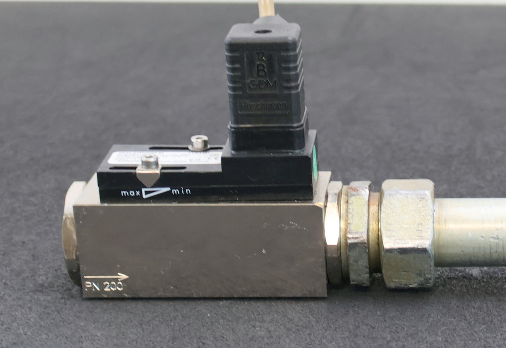 Bild des Artikels HONSBERG-Durchflusswächter-MR1K-025GM060-51-Verstellbereich-6…60l/min-24VDC