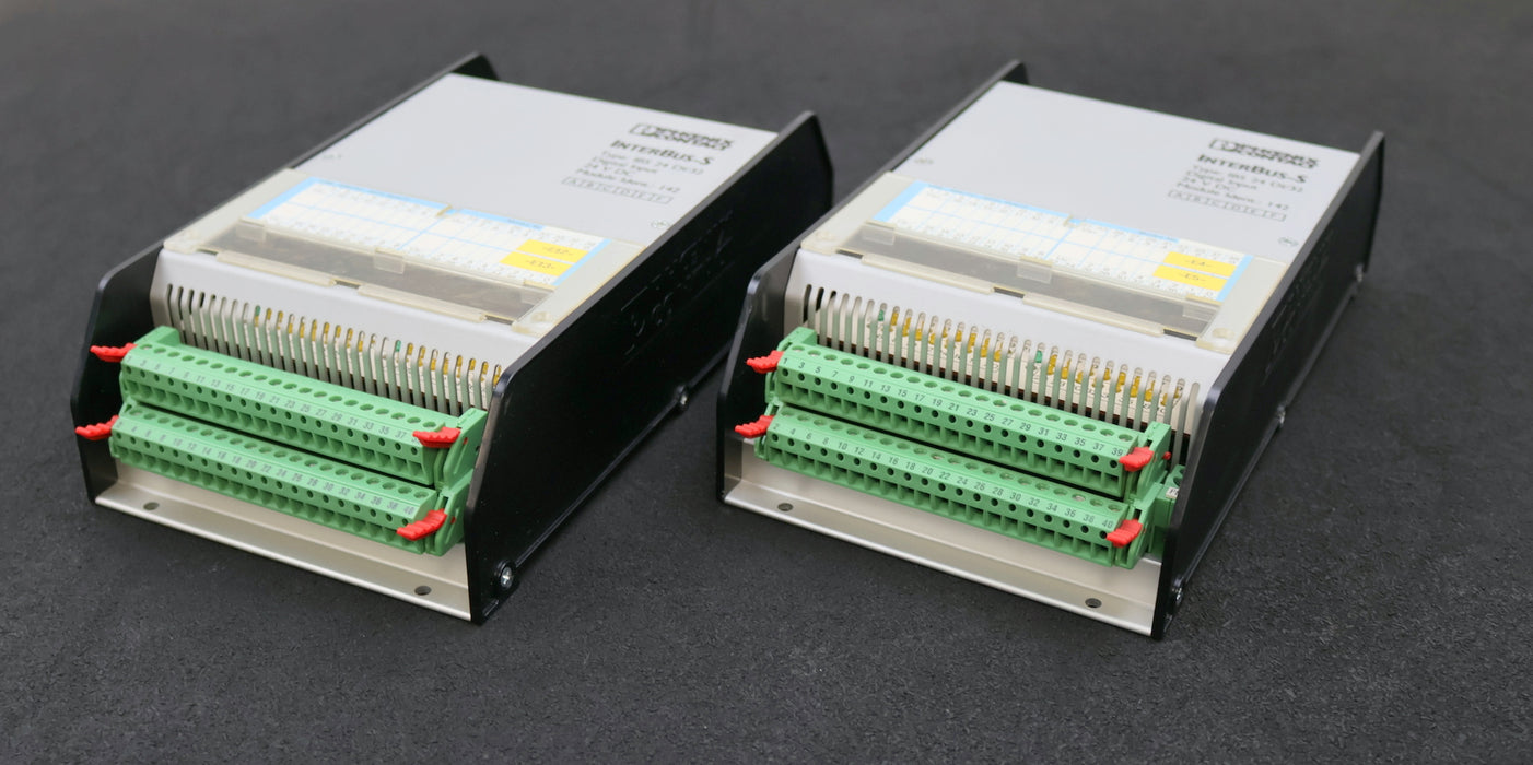 Bild des Artikels PHOENIX-CONTACT-2x-Digital-Input-Type:-IBS-24-DI/32-Nr.-2784421-24VDC-gebraucht