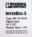 Bild des Artikels PHOENIX-CONTACT-2x-Digital-Input-Type:-IBS-24-DI/32-Nr.-2784421-24VDC-gebraucht