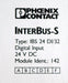 Bild des Artikels PHOENIX-CONTACT-3x-Digital-Input-Type:-IBS-24-DI/32-Nr.-2784421-24VDC-gebraucht