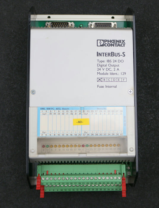 Bild des Artikels PHOENIX-CONTACT-Digital-Output-Type:-IBS-24-DO-Nr.-2784049-24VDC-2A-gebraucht