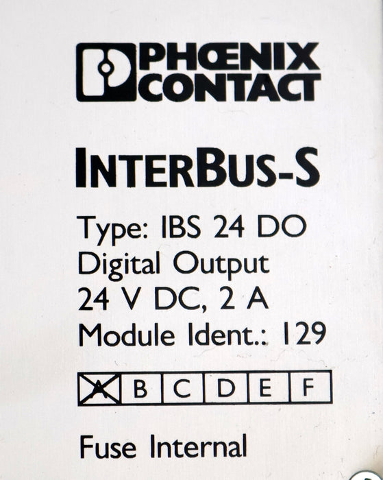 Bild des Artikels PHOENIX-CONTACT-Digital-Output-Type:-IBS-24-DO-Nr.-2784049-24VDC-2A-gebraucht
