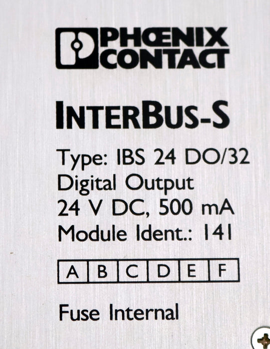 Bild des Artikels PHOENIX-CONTACT-Digital-Output-Type:-IBS-24-DO/32-Nr.-2784052-24VDC-500mA