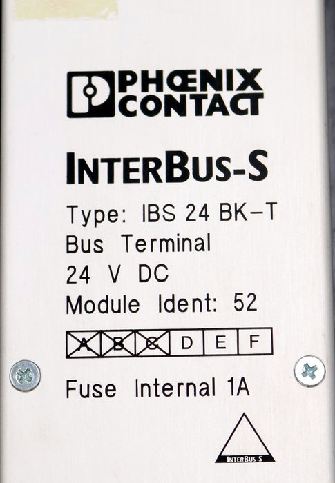 Bild des Artikels PHOENIX-CONTACT-Bus-Terminal-Type:-IBS-24-BK-T-Nr.-2780797-24VDC-gebraucht