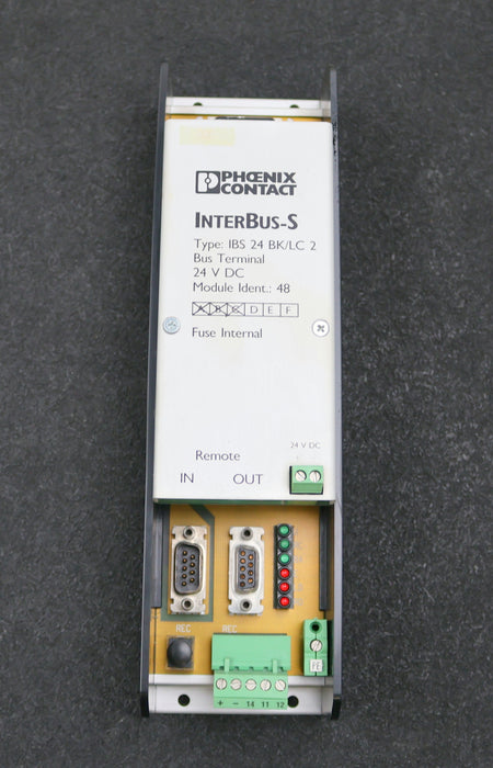 Bild des Artikels PHOENIX-CONTACT-Bus-Terminal-Type:-IBS-24-BK/LC-2-24VDC-gebraucht