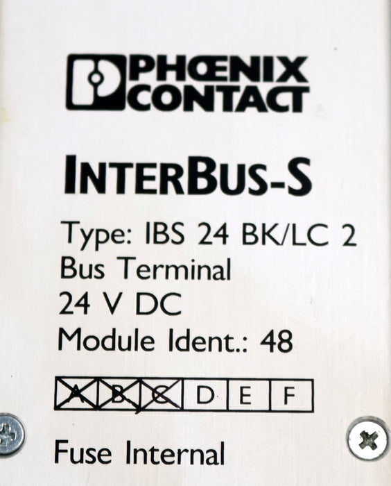 Bild des Artikels PHOENIX-CONTACT-Bus-Terminal-Type:-IBS-24-BK/LC-2-24VDC-gebraucht