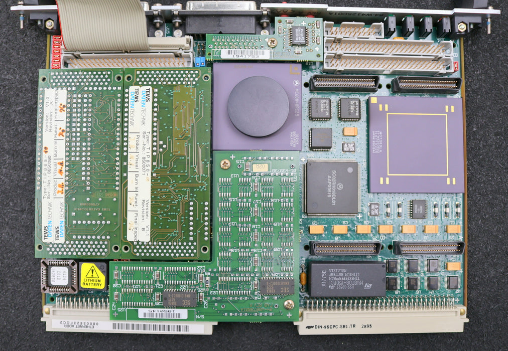 Bild des Artikels TEWS-DATENTECHNIK-Microprocessor-Board-MVME-162-022A-mit-2x-Aufsteckplatinen