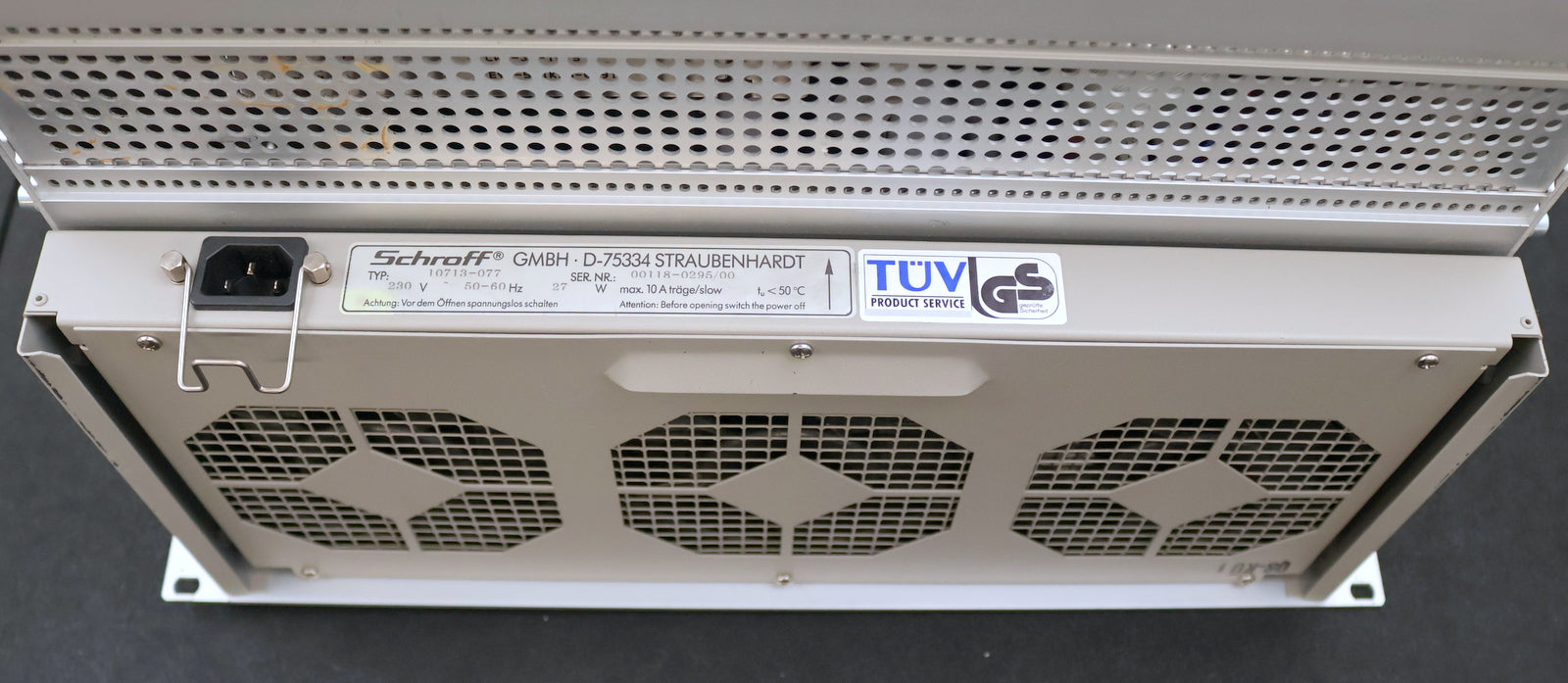 Bild des Artikels WIEDEG-Rack-HNC-660-ohne-Einschubplatinen-SCHROFF-VME-Systembus-12-Slot