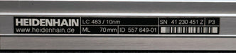 Bild des Artikels HEIDENHAIN-Längenmassstab-LC-483/10nm-ID-557-649-01-ML-70mm-Gesamtlänge-208mm