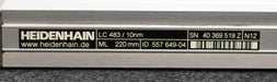 Bild des Artikels HEIDENHAIN-Längenmassstab-LC-483/10nm-ID-557-649-04-ML-220mm-Gesamt-L.-360mm