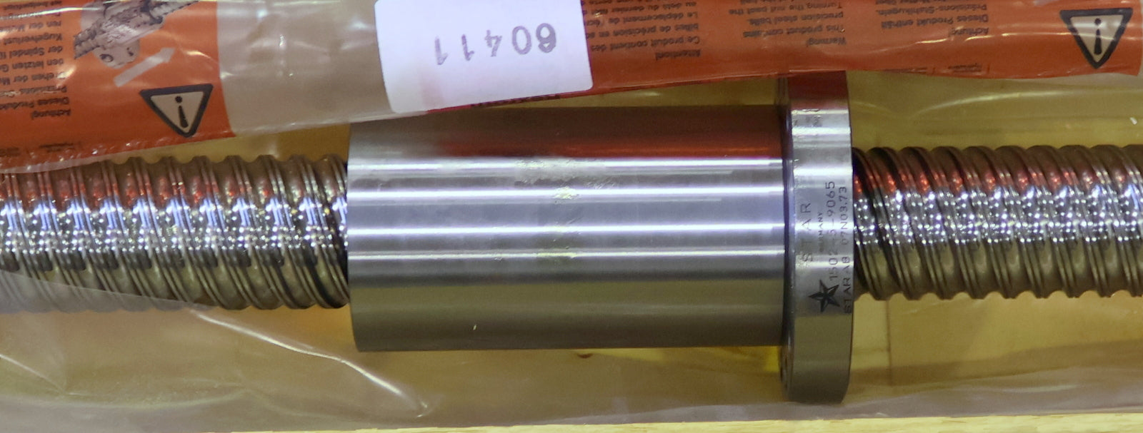 Bild des Artikels REXROTH-Kugelgewindetrieb-mit-einer-Mutter-KGT-50x40R-SpindelØ-50mm-4-gängig