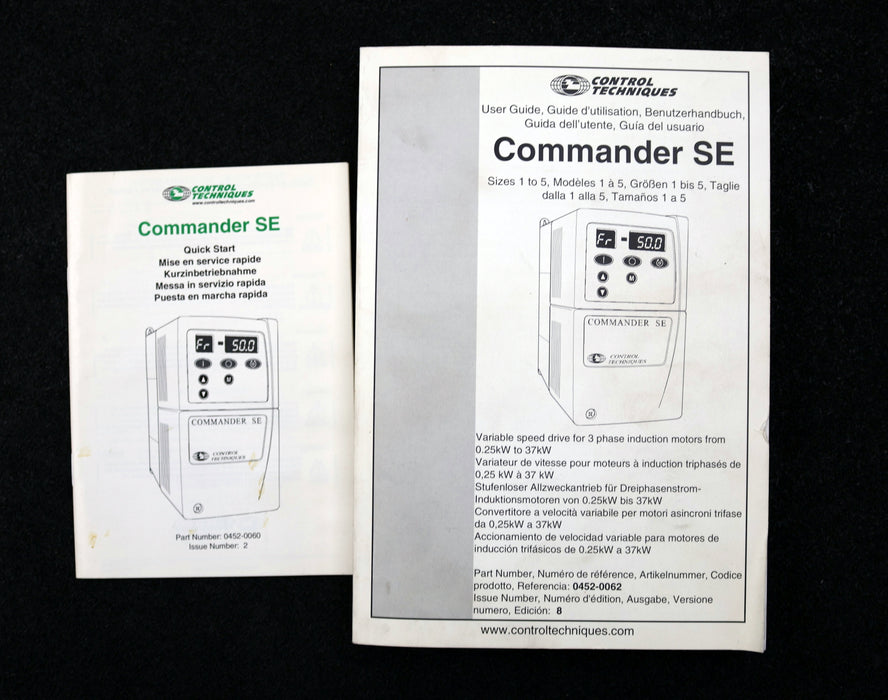 Bild des Artikels CONTROL-TECHNIQUES-COMMANDER-SE-Frequenzumrichter-SE-11200075-SE1,5M-0,75kW