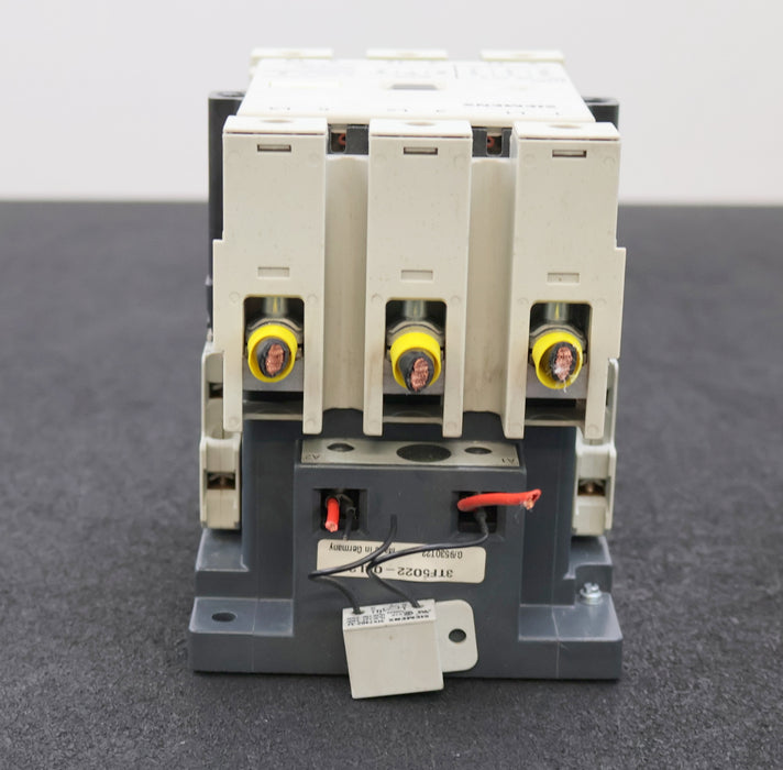 Bild des Artikels SIEMENS-Leistungsschütz-3TF5022-0AL2-Spulenspannung-230VAC-50/60Hz-gebraucht