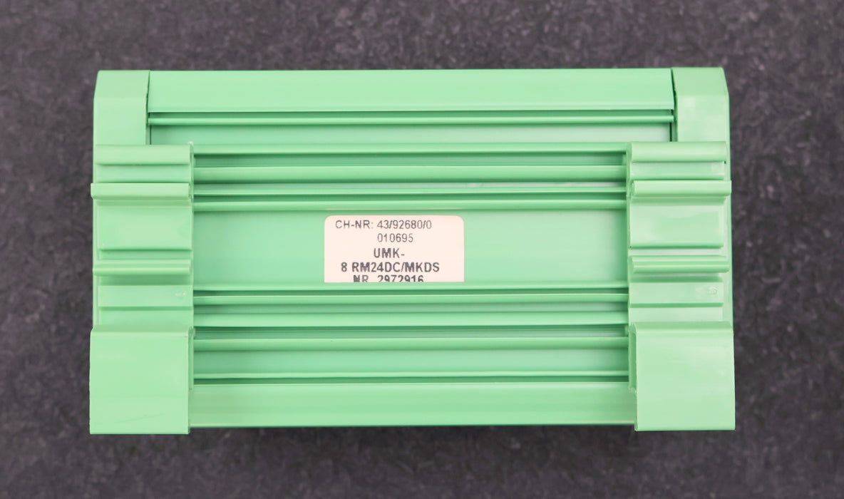 Bild des Artikels PHOENIX-CONTACT-Mehrfachrelaisbaustein-UMK-8-RM24DC/MKDS-Nr.-2972916-gebraucht