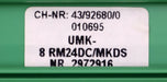 Bild des Artikels PHOENIX-CONTACT-Mehrfachrelaisbaustein-UMK-8-RM24DC/MKDS-Nr.-2972916-gebraucht