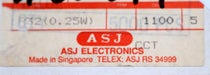Bild des Artikels ASJ-ELECTRONICS-4000x-SMD-Widerstand-1,1kΩ-RMC1/8-1206-CR-32-1100-Ohm