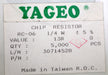 Bild des Artikels YAGEO-4500x-SMD-Widerstand-13Ω-RMC1/8-1206-13-Ohm-Model-WRC04247