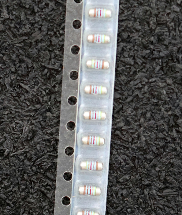 Bild des Artikels BEYSCHLAG-2500x-SMD-Widerstand-4,32kΩ-MINI-MELF-4320-Ohm-Model-MMA-0204-50