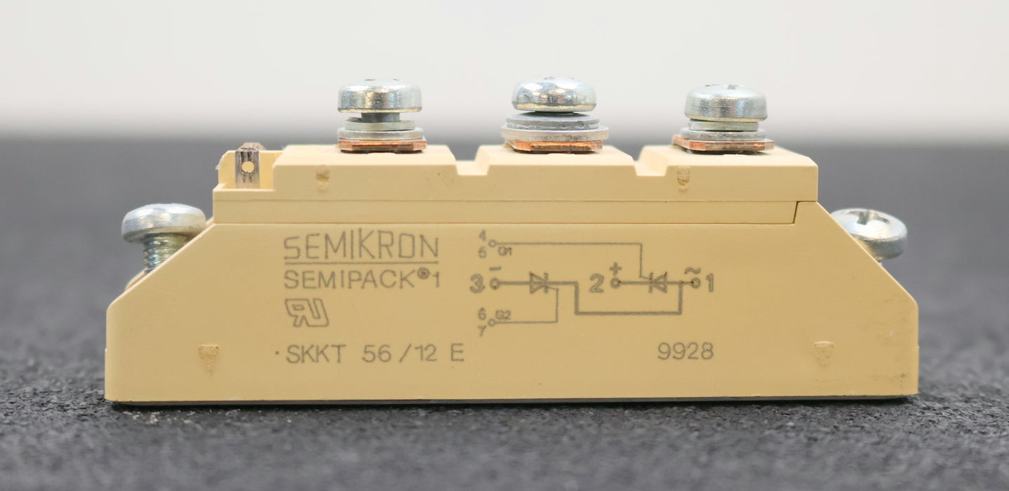 Bild des Artikels SEMIKRON-SEMIPACK-Thyristor-SKKT-56/12-E-gebraucht
