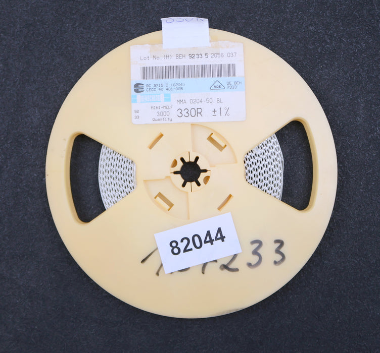 Bild des Artikels BEYSCHLAG-1000x-SMD-Widerstand-330Ω-MINI-MELF-330-Ohm-Model-MMA-0204-50