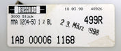 Bild des Artikels BEYSCHLAG-1400x-SMD-Widerstand-499Ω-MINI-MELF-499-Ohm-Model-MMA-0204-50