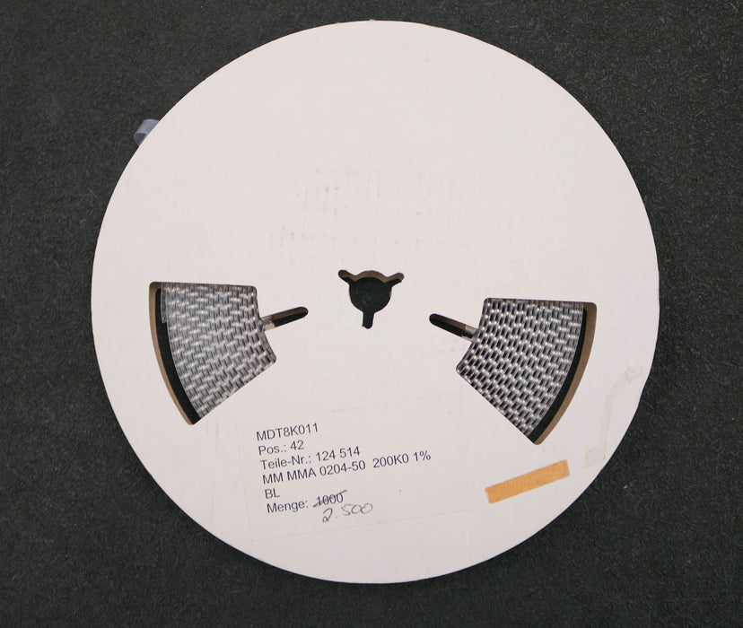 Bild des Artikels DRALORIC-1500x-SMD-Widerstand-200kΩ-124-514-MS1-200000-Ohm-Model-SMM0204
