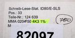 Bild des Artikels DRALORIC-700x-SMD-Widerstand-4,3kΩ-124-639-MS1-4300-Ohm-Model-SMM0204