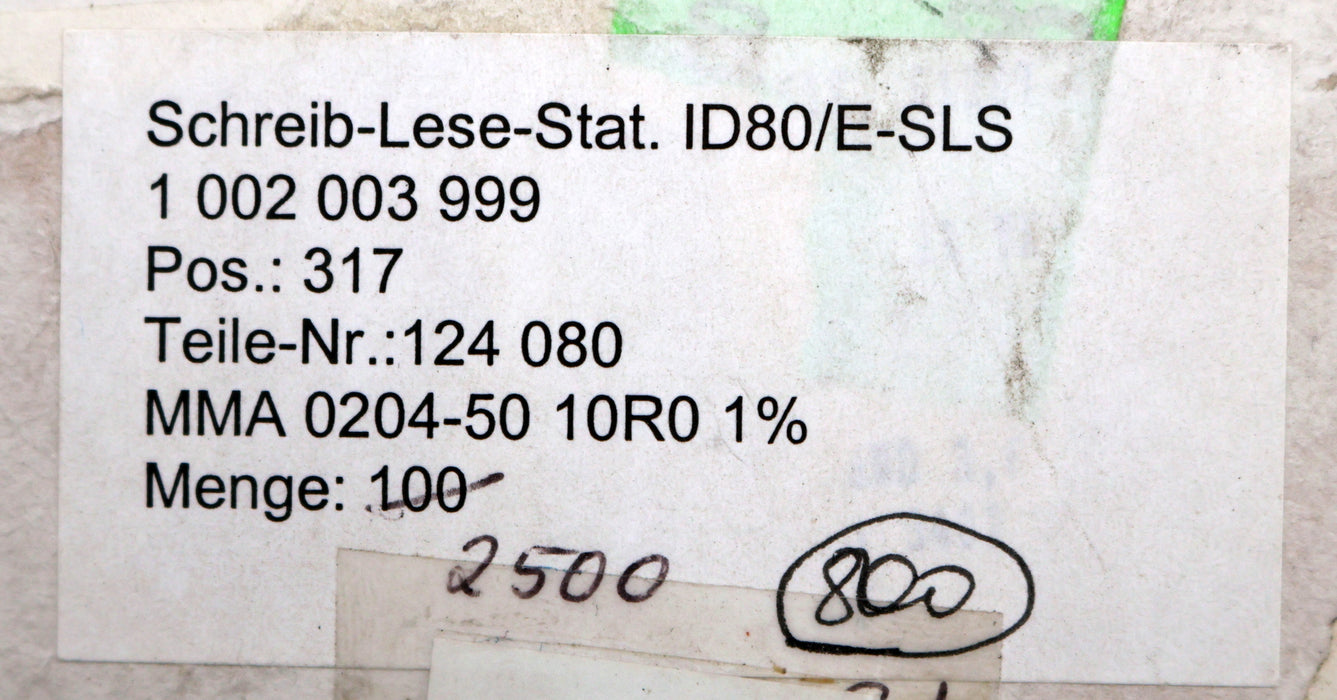 Bild des Artikels DRALORIC-800x-SMD-Widerstand-10Ω-124-080-MS1-10-Ohm-Model-SMM0204