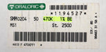 Bild des Artikels DRALORIC-1200x-SMD-Widerstand-470kΩ-124-558-MS1-470000-Ohm-Model-SMM0204