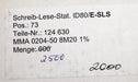 Bild des Artikels DRALORIC-2000x-SMD-Widerstand-8,25MΩ-124-630-MS1-8250000-Ohm-Model-SMM0204