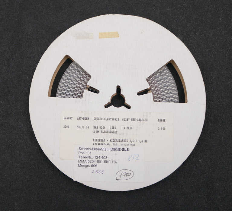 Bild des Artikels DRALORIC-1700x-SMD-Widerstand-15kΩ-124-403-MS1-15000-Ohm-Model-SMM0204
