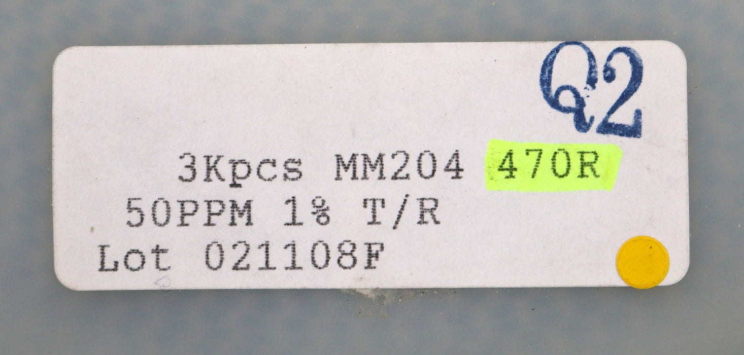 Bild des Artikels FIRSTOHM-2500x-SMD-Widerstand-470Ω-021108F-470-Ohm-Model-MM204