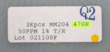 Bild des Artikels FIRSTOHM-2500x-SMD-Widerstand-470Ω-021108F-470-Ohm-Model-MM204